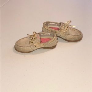 Sperry Top Sider Gold Boat Shoes